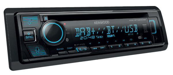 Kenwood KDC-BT560DAB - Bluetooth | Dab+ | MultiColor | CD/MP3/USB Autoradio