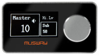 Musway DRC1 | Compact Remote Controller, Fernbedienung mit Display