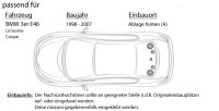 Lautsprecher Boxen Musway ME6.2C - 16,5cm System Auto Einbauzubehör - Einbauset passend für BMW 3er E46 - justSOUND