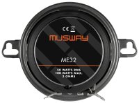 Musway ME32 - 8,7 CM (3.5”) Koax Lautsprecher