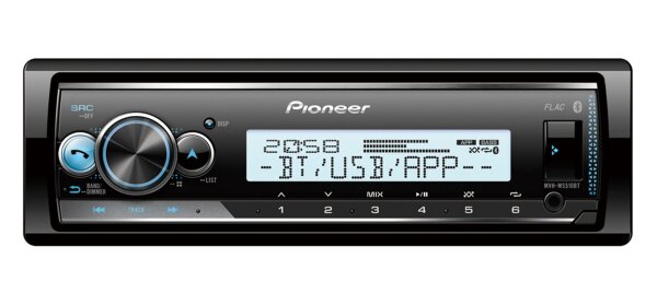 Pioneer MVH-MS510BT - MARINE Bluetooth | Spotify | MP3 | USB | Android | MultiColor Autoradio