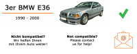 Autoradio Einbaupaket KD-X282DBT passend für BMW 3er...
