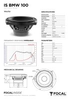 B-Ware Focal IS BMW 100 | BMW spezifisches 2-Wege Lautsprecher System 10cm