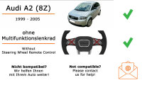 Autoradio Einbaupaket mit Pioneer MVH-S320BT passend für Audi A2 8Z ohne Lenkradfernbedienung | Bluetooth Telefonieren Audiostreaming