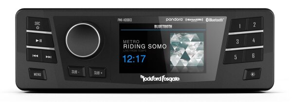 Rockford Fosgate PMX-HD9813 | Autoradio für Harley-Davidson Motorräder mit Bluetooth und 3" TFT Display