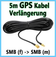 GPS Verlängerung SMB (f) > SMB (m) 5 Meter 500cm