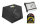ESX DBP 108Q 20cm Bass Pack | Paket mit 2-Kanal Endstufe | 20cm (8") Single-Bassreflex-System | 10mm² Anschlusskabelset