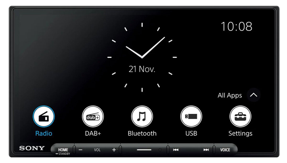 Sony XAV-AX6050, 2 DIN Autoradio, DAB+, Apple CarPlay