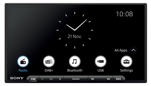Sony XAV-AX6050 | 2 DIN Autoradio | DAB+ | Apple CarPlay | Android Auto | Bluetooth