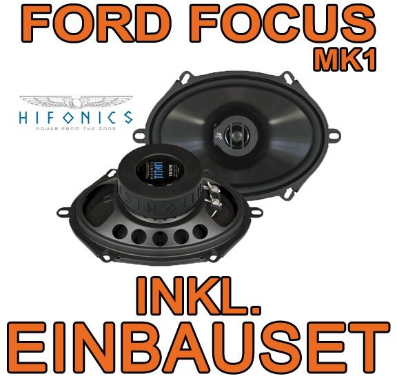 Hifonics Titan TS572 - Koax-System für Ford Focus MK1 - justSOUND
