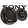 C-Klasse W203 Heck - Sony XS-FB1320E - 13cm | 2-Wege Koax Lautsprecher - Einbauset passend für Mercedes C-Klasse JUST SOUND best choice for caraudio