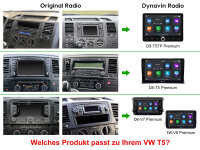 Dynavin D8-T5TP Premium | Android Navigationssystem für VWT5 Transporter 2003-2011
