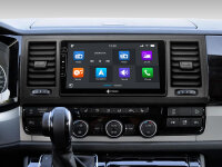 B-Ware Kratzer Dynavin D8-T6 Pro | Android Navigationssystem für VW T6 mit 9-Zoll Touchscreen, inklusive eingebautem DAB, Apple CarPlay und Android Auto Unterstützung