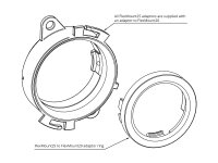 HELIX CFMK25 PSA.1 | FlexMount25 Lautsprecher Adapterringe für Peugeot und Citroen