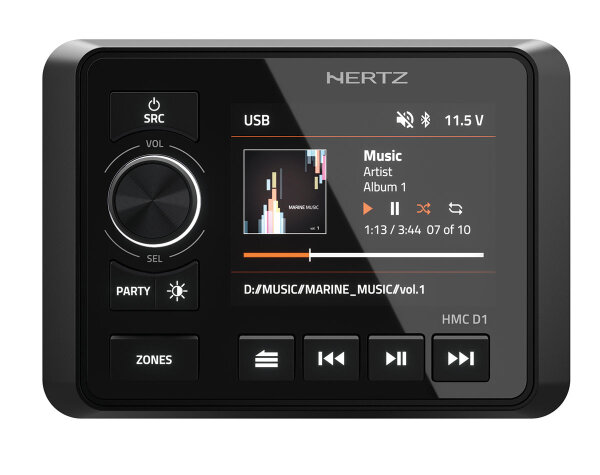 Hertz HMC D1 | REMOTE CONTROL Fernbedienung mit Display für HMR50