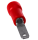 RMS-3 | Kabelschuhe Flachstecker 2,8mm rot 0,5-1,5 mm² 100 Stück
