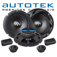 Lautsprecher Boxen Autotek ATX-6.2C | 2-Wege 16,5cm Lautsprecher System 16,5cm Auto Einbauzubehör - Einbauset passend für Opel Mokka - justSOUND