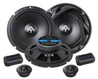 Lautsprecher Boxen Autotek ATX-6.2C | 2-Wege 16,5cm Lautsprecher System 16,5cm Auto Einbauzubehör - Einbauset passend für Ford Focus 2 Heck - justSOUND