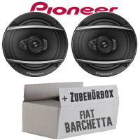 Lautsprecher Boxen Pioneer TS-A1670F - 16 cm 3-Weg Koaxiallautsprecher  Auto Einbausatz - Einbauset passend für Fiat Barchetta - justSOUND