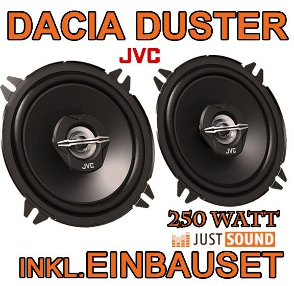 Dacia Duster - Lautsprecher - JVC CS-J520 - 13cm Koaxe