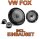 KENWOOD KFC-E170P - 16,5cm 2-Wege Lautsprecher Einbauset passend für VW Fox - justSOUND