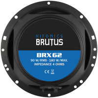 Hifonics BRX62 | 16,5 cm (6.5") Koaxial-Lautsprecher - extra flach