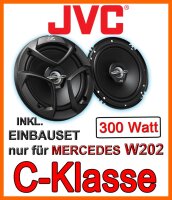 JVC CS-J620 - 16,5cm Lautsprecher Einbauset passend für Mercedes- JUST SOUND best choice for caraudio