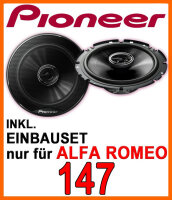 Pioneer TS-G1720F - 16,5cm 2-Wege Koaxe Lautsprecher...