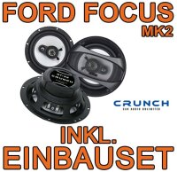 Crunch GTi62 - 16,5cm Triaxsystem für Ford Focus MK2 hinten - justSOUND