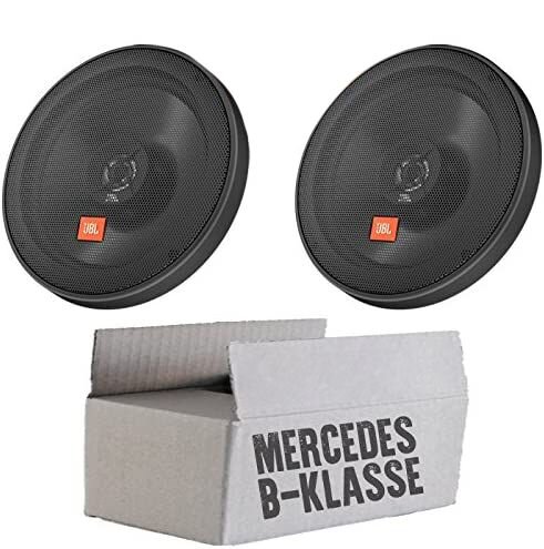 JBL STAGE2 624 | 2-Wege | 16,5cm Koax Lautsprecher - Einbauset passend für Mercedes B-Klasse JUST SOUND best choice for caraudio