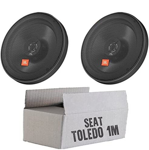 JBL STAGE2 624 | 2-Wege | 16,5cm Koax Lautsprecher - Einbauset passend für Seat Toledo 1M - justSOUND