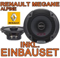 Lautsprecher- Alpine SPG-13C2 - 13cm Koax-System für Renault Megane 3 - justSOUND