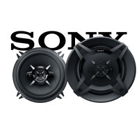 Sony XS-FB1330 - 13cm 3-Wege Koax-System - Einbauset passend für Renault Clio 2 Front Heck - justSOUND