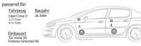 Alpine SXE Komplettset für vorne & hinten für Opel Corsa D - justSOUND