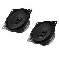 Audison APX 4 - 10cm 2-Wege Koax Lautsprecher - Einbauset passend für Citroen C1 - justSOUND