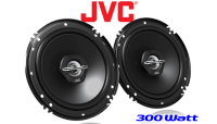 JVC CS-J620X - 16,5cm Koaxe - Einbauset passend für Smart ForTwo 451 Front - justSOUND