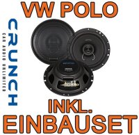 VW Polo 9N & 9N3 - Crunch DSX62- 16,5cm Koaxsystem