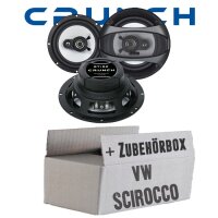 Crunch GTi62 - 16,5cm Triaxsystem für VW Scirocco - justSOUND