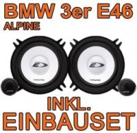 Alpine Frontsystem 13cm für BMW 3er E46 - justSOUND