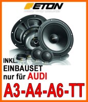 ETON 2-Wege Frontsystem  für Audi A3 8P; A4; A6; TT...