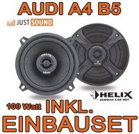 Helix B5X - 13cm Lautsprecher Einbauset passend für Audi A4 B5 - justSOUND