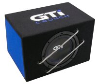 Crunch GTI 800A - Aktiver Subwoofer | Aktivsubwoofer 20cm Bassreflex BASS Gehäuse | GTI800A