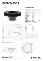 Focal IS BMW 100L | BMW spezifisches 2-Wege Lautsprecher System 10cm