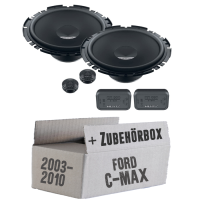 Hertz Dieci DSK 170.3 - 16,5cm 2-Wege System - Einbauset passend für Ford C- JUST SOUND best choice for caraudio