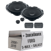 Hertz Dieci DSK 170.3 - 16,5cm 2-Wege Lautsprecher System - Einbauset passend für Ford S- JUST SOUND best choice for caraudio