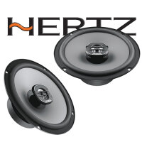 lasse W202 Front - Lautsprecher Boxen Hertz X 165 - 16,5cm Koax Auto Einbauzubehör - Einbauset passend für Mercedes C-Klasse JUST SOUND best choice for caraudio