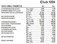 JBL Club 1224 - 30cm Subwoofer