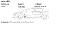 Lautsprecher Boxen Kenwood KFC-S1366 - 13cm 2-Wege Koax Auto Einbauzubehör - Einbauset passend für BMW Z3 - justSOUND
