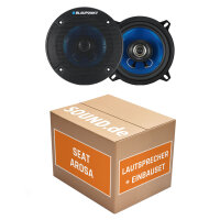 Lautsprecher Boxen Blaupunkt ICx663 - 16,5cm 3-Wege Auto Einbauzubehör - Einbauset passend für Seat Arosa - justSOUND