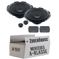 Hertz Dieci DSK 170.3 - 16,5cm 2-Wege System - Einbauset passend für Mercedes A-Klasse JUST SOUND best choice for caraudio